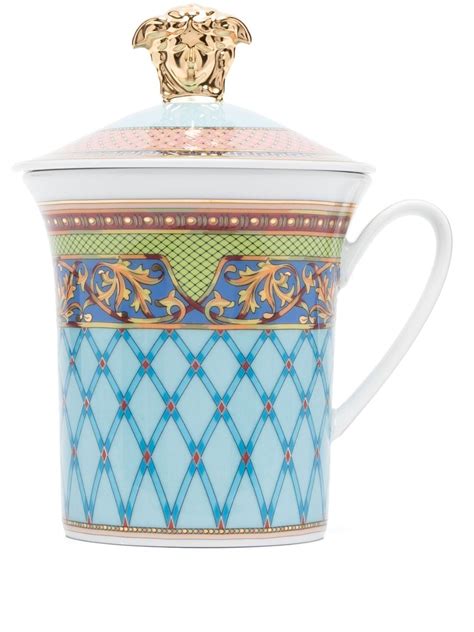 versace rosenthal russian dream pattern|Versace rosenthal mugs.